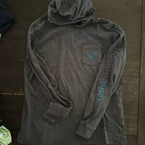 Hooded Vineyard Vines long sleeve tee (size 7)